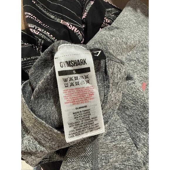  Set Size Medium Small Black Pink Grey Shirt Shorts All Over Logo